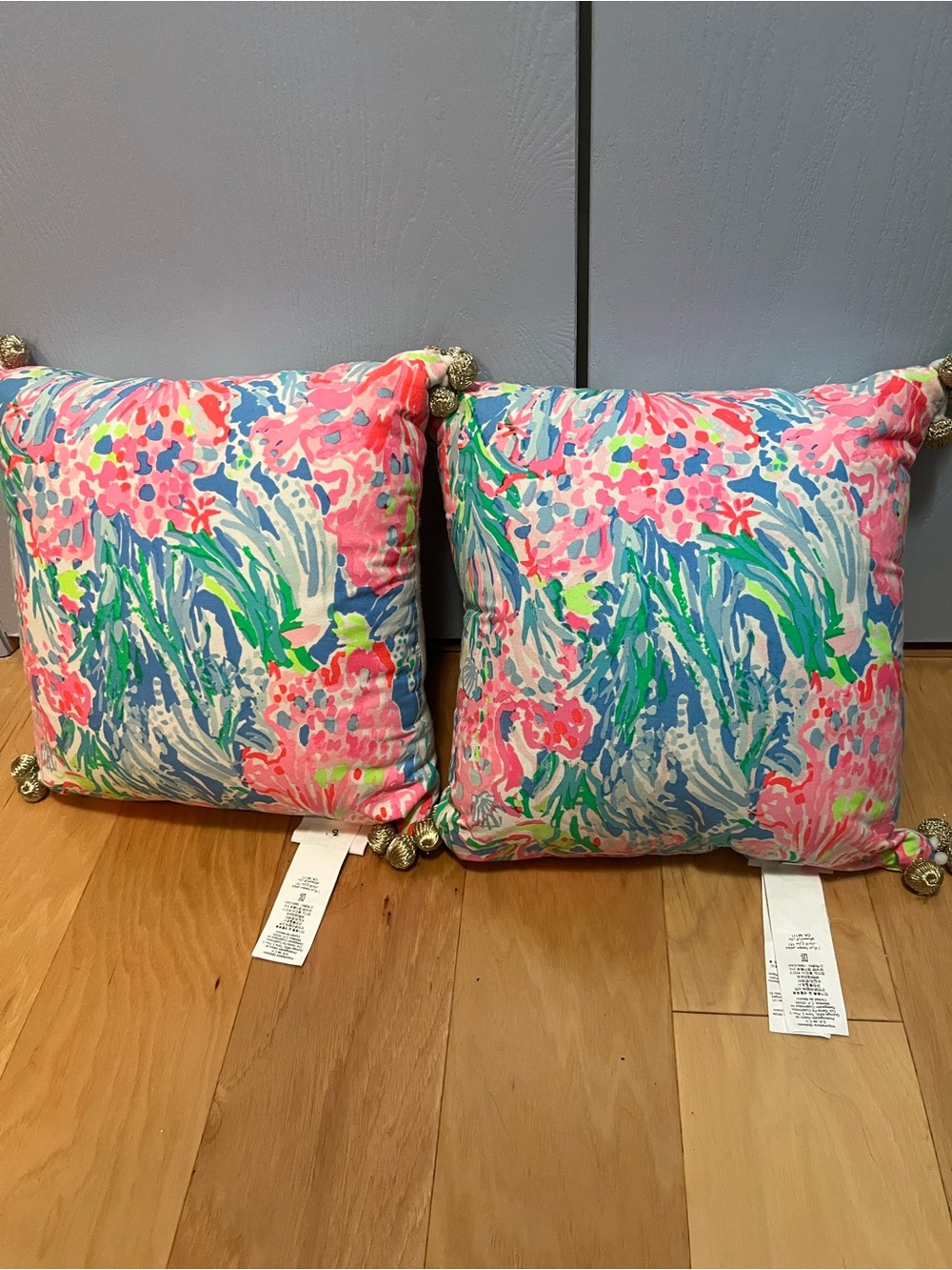 Lilly Pulitzer for Pottery Barn Throw Pillows - Pair - Picture 4 of 6